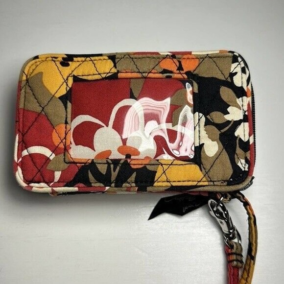 Vera Bradley Bittersweet Smartphone Wristlet Floral Organizer Wallet W/ID Slot - Picture 2 of 6